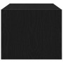 Muebles de TV 2 uds Roble Negro 60x31x25,5 cm Madera ingeniería
