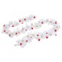 Guirnalda de Navidad decorada con bolas blanco 10 m de vidaXL, Adornos festivos - Ref: Foro24-340735, Precio: 62,51 €, Descue...