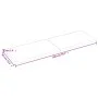 Behandelte Eichenholz-Tischplatte in hellbraun 200x60x(2-4) cm von vidaXL, Tischplatten - Ref: Foro24-3156399, Preis: 155,03 ...