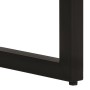 Mesa consola madera maciza de mango rugosa 110x35x76 cm de vidaXL, Mesas auxiliares - Ref: Foro24-353909, Precio: 174,59 €, D...