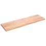 Oak wood table top treated in light brown, 200x60x(2-6) cm by vidaXL, Table tops - Ref: Foro24-3156400, Price: 180,08 €, Disc...