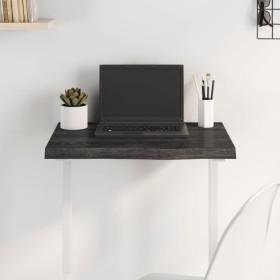 Dark brown treated oak wood table top 60x40x(2-4) cm by vidaXL, Table tops - Ref: Foro24-3156408, Price: 59,71 €, Discount: %