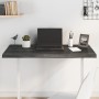 Dark brown treated oak wood table top 100x60x(2-4) cm by vidaXL, Table tops - Ref: Foro24-3156432, Price: 85,69 €, Discount: %