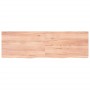Light brown treated oak wood table top 160x50x(2-4) cm by vidaXL, Table tops - Ref: Foro24-3156385, Price: 110,24 €, Discount: %