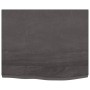 Dark brown treated oak wood table top 60x50x(2-4) cm by vidaXL, Table tops - Ref: Foro24-3156411, Price: 56,89 €, Discount: %