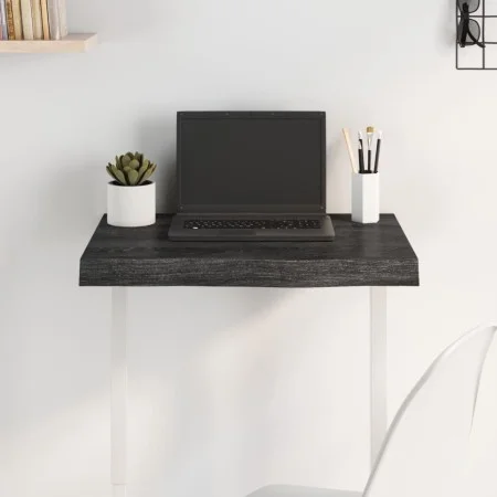 Dark brown treated oak wood table top 60x50x(2-6) cm by vidaXL, Table tops - Ref: Foro24-3156412, Price: 59,08 €, Discount: %