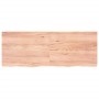 Light brown treated oak wood table top 160x60x(2-4) cm by vidaXL, Table tops - Ref: Foro24-3156387, Price: 127,97 €, Discount: %