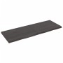 Behandelter dunkelbrauner Eichentischplatte 140x50x(2-4) cm von vidaXL, Tischplatten - Ref: Foro24-3156442, Preis: 97,15 €, R...