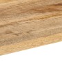 Mesa consola madera maciza de mango rugosa 110x35x76 cm de vidaXL, Mesas auxiliares - Ref: Foro24-353909, Precio: 174,59 €, D...