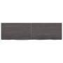 Dark brown treated oak wood table top 140x40x(2-6) cm by vidaXL, Table tops - Ref: Foro24-3156441, Price: 98,26 €, Discount: %