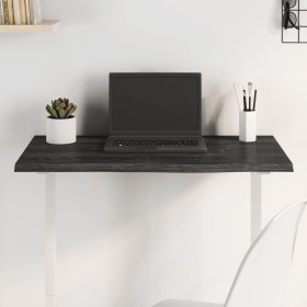 Dark brown treated oak wood table top 80x50x2 cm by vidaXL, Table tops - Ref: Foro24-3156419, Price: 64,54 €, Discount: %