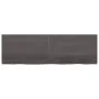 Dark brown treated oak wood table top 160x50x(2-4) cm by vidaXL, Table tops - Ref: Foro24-3156448, Price: 109,94 €, Discount: %