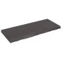 Behandelte dunkelbraune Eichenholz-Tischplatte 120x50x(2-6) cm von vidaXL, Tischplatten - Ref: Foro24-3156437, Preis: 100,01 ...