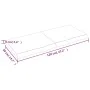 Behandelte dunkelbraune Eichenholz-Tischplatte 120x50x(2-6) cm von vidaXL, Tischplatten - Ref: Foro24-3156437, Preis: 100,01 ...