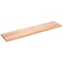 Tablero mesa madera roble tratada marrón claro 220x50x(2-6) cm by vidaXL, Table tops - Ref: Foro24-3156404, Price: 171,29 €, ...