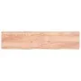 Tablero mesa madera roble tratada marrón claro 220x50x(2-6) cm by vidaXL, Table tops - Ref: Foro24-3156404, Price: 169,11 €, ...