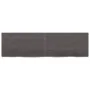 Dark brown treated oak wood table top 140x40x(2-4) cm by vidaXL, Table tops - Ref: Foro24-3156440, Price: 81,20 €, Discount: %