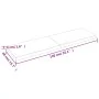 Behandelter dunkelbrauner Eichentischplatte 140x40x(2-4) cm von vidaXL, Tischplatten - Ref: Foro24-3156440, Preis: 81,20 €, R...