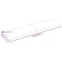 Tischplatte aus dunkelbraun behandeltem Eichenholz, 180 x 50 x (2–6) cm von vidaXL, Tischplatten - Ref: Foro24-3156455, Preis...