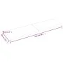 Tischplatte aus dunkelbraun behandeltem Eichenholz, 220 x 60 x (2–6) cm von vidaXL, Tischplatten - Ref: Foro24-3156469, Preis...