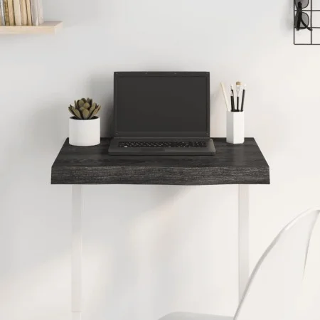 Dark brown treated oak wood table top 60x40x(2-6) cm by vidaXL, Table tops - Ref: Foro24-3156409, Price: 65,96 €, Discount: %