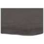 Dark brown treated oak wood table top 60x40x(2-6) cm by vidaXL, Table tops - Ref: Foro24-3156409, Price: 65,96 €, Discount: %