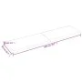 Behandelter dunkelbrauner Eichentischplatte 200x50x(2-6) cm von vidaXL, Tischplatten - Ref: Foro24-3156461, Preis: 157,32 €, ...
