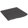 Dark brown treated oak wood table top 60x60x(2-4) cm by vidaXL, Table tops - Ref: Foro24-3156414, Price: 56,94 €, Discount: %