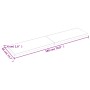 Eiche behandelter dunkelbrauner Holztisch 180x40x(2-4) cm von vidaXL, Tischplatten - Ref: Foro24-3156452, Preis: 101,92 €, Ra...