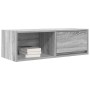 Muebles de TV 2 uds madera ingeniería gris Sonoma 80x31x25,5 cm