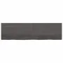 Behandelte dunkelbraune Eichenholz-Tischplatte 180x50x(2-4) cm von vidaXL, Tischplatten - Ref: Foro24-3156454, Preis: 121,25 ...