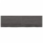 Oak wood table top treated in dark brown, 180x50x(2-4) cm by vidaXL, Table tops - Ref: Foro24-3156454, Price: 122,83 €, Disco...