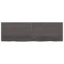Behandelter dunkelbrauner Eichentischplatte 160x50x(2-6) cm von vidaXL, Tischplatten - Ref: Foro24-3156449, Preis: 129,26 €, ...