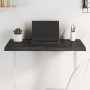 Dark brown treated oak wood table top 80x50x(2-4) cm by vidaXL, Table tops - Ref: Foro24-3156420, Price: 62,13 €, Discount: %