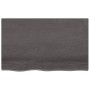 Dark brown treated oak wood table top 80x50x(2-4) cm by vidaXL, Table tops - Ref: Foro24-3156420, Price: 62,13 €, Discount: %