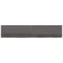 Dark brown treated oak wood table top 200x40x(2-4) cm by vidaXL, Table tops - Ref: Foro24-3156458, Price: 111,91 €, Discount: %