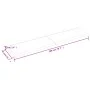 Tischplatte aus dunkelbraun behandeltem Eichenholz, 200 x 40 x (2–6) cm von vidaXL, Tischplatten - Ref: Foro24-3156459, Preis...