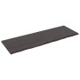 Dark brown treated oak wood table top 180x60x(2-4) cm by vidaXL, Table tops - Ref: Foro24-3156456, Price: 142,85 €, Discount: %