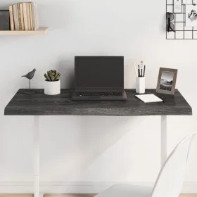 Dark brown treated oak wood table top 100x50x(2-4) cm by vidaXL, Table tops - Ref: Foro24-3156429, Price: 74,38 €, Discount: %