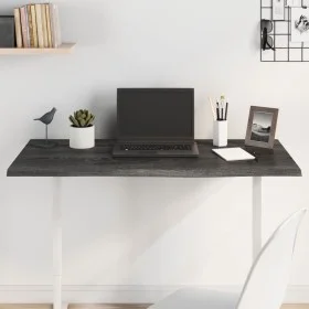 Dark brown treated oak wood table top 100x60x2 cm by vidaXL, Table tops - Ref: Foro24-3156431, Price: 68,55 €, Discount: %