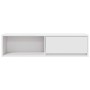 Muebles de TV 2 uds Blanco 100x31x25,5 cm Madera de ingeniería