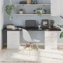Tablero mesa madera roble tratada marrón oscuro 200x50x(2-4) cm de vidaXL, Tableros para mesas - Ref: Foro24-3156460, Precio:...