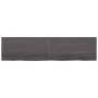 Tablero mesa madera roble tratada marrón oscuro 200x50x(2-4) cm de vidaXL, Tableros para mesas - Ref: Foro24-3156460, Precio:...