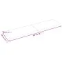 Tablero mesa madera roble tratada marrón oscuro 200x50x(2-4) cm de vidaXL, Tableros para mesas - Ref: Foro24-3156460, Precio:...