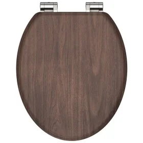 SCHÜTTE Soft Close WC-Sitz DUNKLES HOLZ MDF von SCHÜTTE, Toiletten- und Bidetsitze - Ref: Foro24-435087, Preis: 61,95 €, Raba...