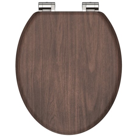 SCHÜTTE Soft Close WC-Sitz DUNKLES HOLZ MDF von SCHÜTTE, Toiletten- und Bidetsitze - Ref: Foro24-435087, Preis: 61,94 €, Raba...
