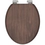 SCHÜTTE Soft Close WC-Sitz DUNKLES HOLZ MDF von SCHÜTTE, Toiletten- und Bidetsitze - Ref: Foro24-435087, Preis: 61,94 €, Raba...