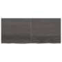 Tablero mesa madera roble tratada marrón oscuro 140x60x(2-4) cm by vidaXL, Table tops - Ref: Foro24-3156444, Price: 112,42 €,...