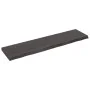 Dark brown treated oak wood table top 160x40x(2-6) cm by vidaXL, Table tops - Ref: Foro24-3156447, Price: 110,79 €, Discount: %