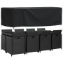 Cubierta de muebles de jardín impermeable 420D 229x113x73 cm de vidaXL, Fundas para muebles de jardín - Ref: Foro24-364805, P...
